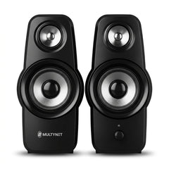Multynet AC-800 Bluetooth Power Speaker – Slim Design & Heavy Bass For LED TV, PC, Laptop & Smartphones