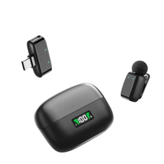 MINI8 RTS Dual Wireless Lavalier Microphone Type-C Noise Cancelling Condenser Mic