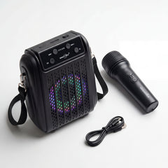 GTS Wireless Bluetooth Karaoke Speaker with Rechargeable Microphone