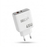 IBEX-06 45W Fast Charger Dual Port (USB-A + USB-C) with 1M Type-C Cable