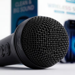 GTS Wireless Bluetooth Karaoke Speaker with Rechargeable Microphone