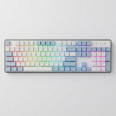 LUMO LM2104 Mechanical Gaming Keyboard RGB Back-lit USB Wired Keyboard for PC & Laptop Gamers