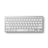 ultra thin wireless bluetooth keyboard x5 white