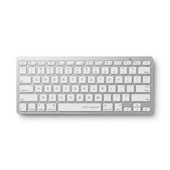 ultra thin wireless bluetooth keyboard x5 white