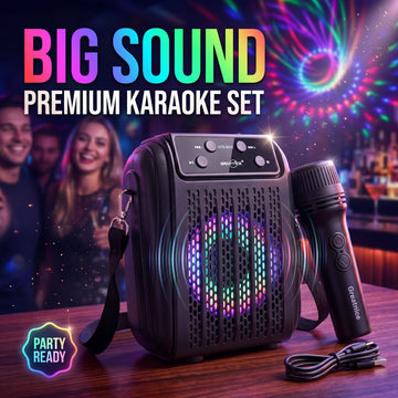 GREATNESS GTS-2005 Portable Wireless Karaoke Speaker – Your Ultimate Party Companion