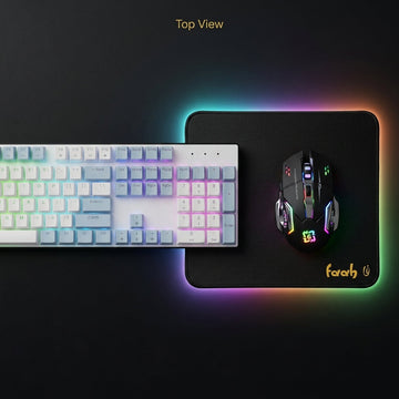 LUMO LM2104 RGB Gaming Keyboard & Mouse Combo with FREE Mouse Pad – Complete Gaming Setup for PC & Laptop