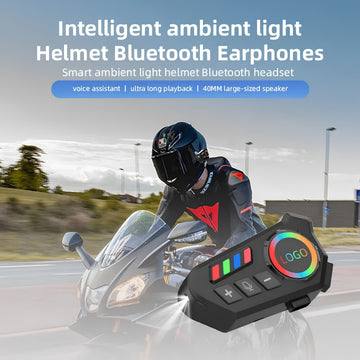 K06 Helmet Bluetooth Earphones – Wireless Motorcycle Headset for Riders & Outdoor Adventures