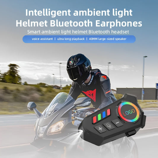 K06 Helmet Bluetooth Earphones – Wireless Motorcycle Headset for Riders & Outdoor Adventures