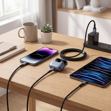 Ewtto 3 in 1 Fast Charging Data Cable – One Cable for All Your Devices