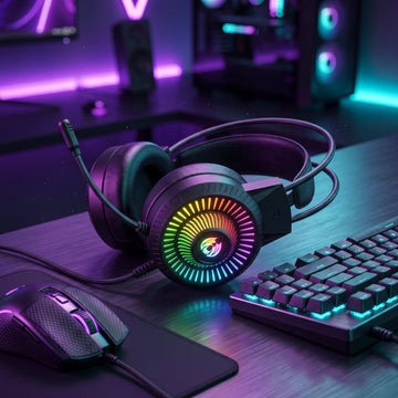 G900 RGB Gaming Headset – Immersive Stereo Sound for Serious Gamers