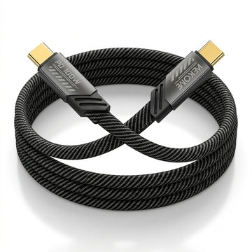 WEKOME PD 100W Braided USB-C to USB-C Fast Charging Cable