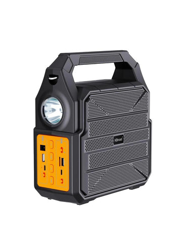 Power Bank  Solar Bluetooth Speaker with Torch Light FM Radio USB TF Card Portable Wireless Speaker