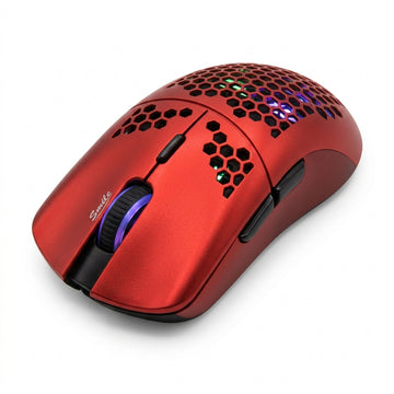MS10 Wireless RGB Rechargeable Gaming Mouse Lightweight Honeycomb Gaming Mouse