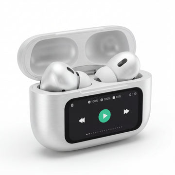 A9 Pro Wireless Earbuds with Smart LCD Touch Screen Bluetooth 5.4