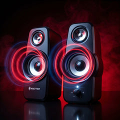 Multynet AC-800 Bluetooth Power Speaker – Slim Design & Heavy Bass For LED TV, PC, Laptop & Smartphones