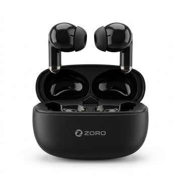 ZORO ZX2 Wireless Earbuds ENC Bluetooth 5.3 Gaming Earbuds with 100 Hours Playtime & Low Latency Mode