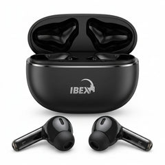 IBEX TWS Wireless Earbuds – Bluetooth In-Ear Earphones with Charging Case