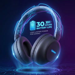 Original Lenovo TC3307 Gaming Headphones Wireless Bluetooth 5.3 Foldable Stereo Headset