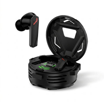 IBEX A6 TWS Earphones – Bluetooth 5.3 Wireless Gaming Earbuds with LED Display