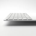 bluetooth keyboard connected to desktop computer wireless workspace setup