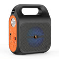 kts 2469 solar bluetooth speaker front view