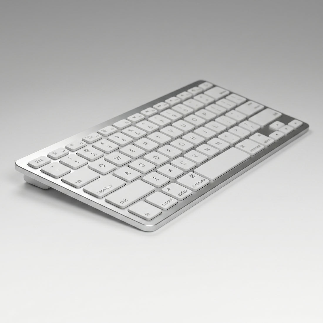 ultra thin wireless bluetooth keyboard x5 white