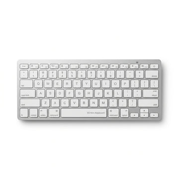 ultra thin wireless bluetooth keyboard x5 white